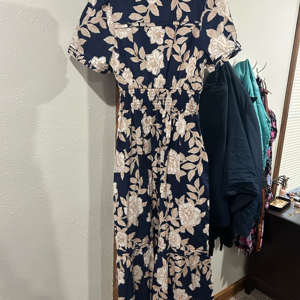 Baltic Born Black and Cream Floral Maxi Dress - Picture 8 of 8